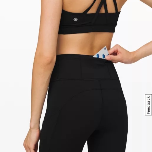 NWT lululemon Fast and Free High-Rise 7/8 Tight 24" 
Asia Fit black - Picture 4 of 12